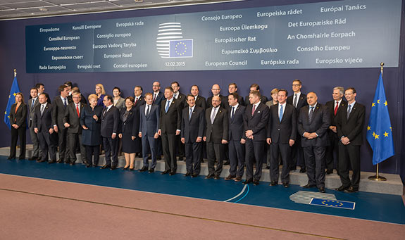 Európski lídri