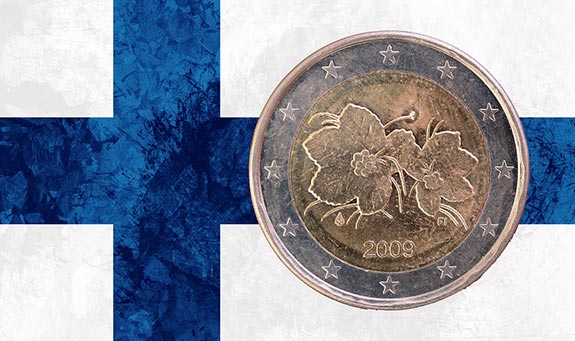 Fínsko - euro
